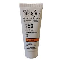 کرم ضد آفتاب بی رنگ پوست خشک و نرمال SPF+50 سیلوژه 40میلی‌لیتر
