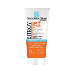 ضدآفتاب SPF50 فيوژن واتر پوست خشک بی رنگ بیتروی 50 میلی لیتر